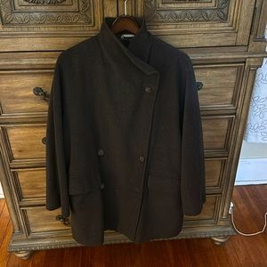 Max Mara 100% Pure Wool Peacoat